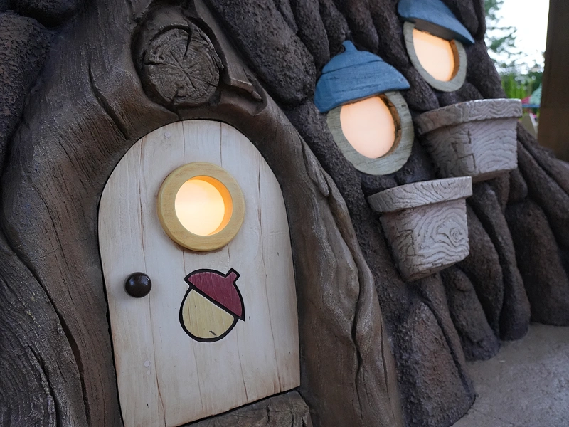 チップとデールのツリーハウス トリビアや待ち時間情報まとめ どんぐりバターとの関係は