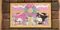 クリスマスの窓枠デコレーション| キャステル | CASTEL ディズニー情報