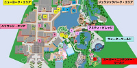 ランチにおすすめのUSJレストランマップ| キャステル | CASTEL ディズニー情報