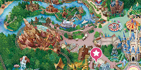 ペコスビル・カフェの地図：ディズニーランド| キャステル | CASTEL ディズニー情報