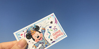 35周年の紙チケットデザイン| キャステル | CASTEL ディズニー情報