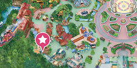 シアターオーリンズの地図| キャステル | CASTEL ディズニー情報