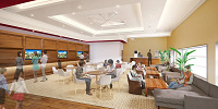 ユニバーサルVIPツアー：専用VIPラウンジ2F| キャステル | CASTEL ディズニー情報