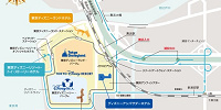 車でのアクセス| キャステル | CASTEL ディズニー情報