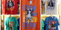 USJ×ワンピースコラボグッズ：キャラクターTシャツ| キャステル | CASTEL ディズニー情報