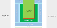 スクエアビューの部屋マップ| キャステル | CASTEL ディズニー情報