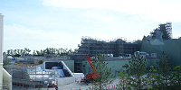 ファンタジースプリングス建設中の様子（2022年8月）| キャステル | CASTEL ディズニー情報