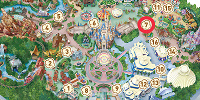プーさんのハニーハント前のワゴンの場所| キャステル | CASTEL ディズニー情報