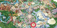 スウィートハート・カフェ前のワゴンの場所| キャステル | CASTEL ディズニー情報