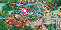「トムソーヤ島いかだ」の場所| キャステル | CASTEL ディズニー情報