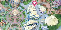 トゥモローランド・テラス周辺の地図| キャステル | CASTEL ディズニー情報