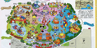 東京ディズニーランド開園当時のマップ| キャステル | CASTEL ディズニー情報