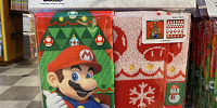 マリオとパワーアップアイテムのハンドタオルセット／USJクリスマスグッズ 2022| キャステル | CASTEL ディズニー情報