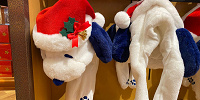 スヌーピーのぴょこぴょこハット（クリスマス）／USJクリスマスグッズ2022| キャステル | CASTEL ディズニー情報