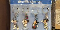 キーチェーン4個セット（ミッキーグッズ）| キャステル | CASTEL ディズニー情報