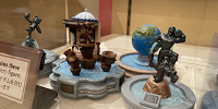 パークの噴水モチーフのミニチュアフィギュア| キャステル | CASTEL ディズニー情報