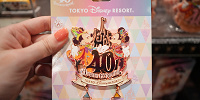 ピンバッジ（ディズニー40周年グッズ）| キャステル | CASTEL ディズニー情報