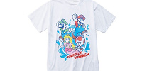 マリオ・パワーアップ・サマーデザインのTシャツ| キャステル | CASTEL ディズニー情報