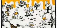 プーさんラグ| キャステル | CASTEL ディズニー情報