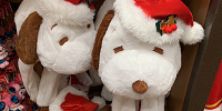 スヌーピーぬいぐるみハット（USJクリスマスグッズ2023）| キャステル | CASTEL ディズニー情報