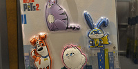 USJペット2グッズ：ペット2キャラクターマグネット| キャステル | CASTEL ディズニー情報