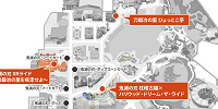 「鬼滅の刃XRライド～刀鍛冶の里を疾走せよ～」の場所マップ| キャステル | CASTEL ディズニー情報