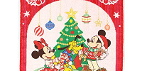 ウォッシュタオル(ディズニークリスマスグッズ2024)| キャステル | CASTEL ディズニー情報