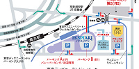 駐車場の場所| キャステル | CASTEL ディズニー情報