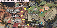 イッツ・ア・スウィーツフルタイム！ののフロート停止位置(ウエスタンランド/ファンタジーランド)| キャステル | CASTEL ディズニー情報