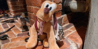 上海ディズニーランドグッズ：プルートのぬいぐるみ（カリブの海賊風）| キャステル | CASTEL ディズニー情報
