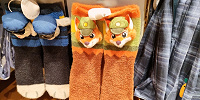 上海ディズニーズートピアグッズ：ニックのぬいぐるみ付靴下| キャステル | CASTEL ディズニー情報
