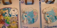 香港ディズニーアナ雪グッズ：オラフ＆エルサのピンバッジ| キャステル | CASTEL ディズニー情報