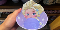 香港ディズニーアナ雪グッズ：エルサのプラスチック深皿| キャステル | CASTEL ディズニー情報