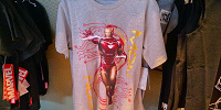 香港ディズニーマーベルグッズ：アイアンマンTシャツ（グレー）| キャステル | CASTEL ディズニー情報