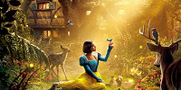 実写版『白雪姫』のポスタービジュアル| キャステル | CASTEL ディズニー情報