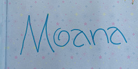 モアナのサイン| キャステル | CASTEL ディズニー情報
