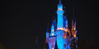 シンデレラ城のライトアップ| キャステル | CASTEL ディズニー情報