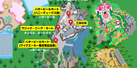 ユニバのハリーポッター食べ歩きフード販売場所マップ| キャステル | CASTEL ディズニー情報