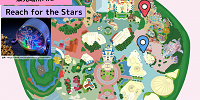 ディズニーランドのポップコーンバケット販売場所MAP：Reach for the Stars| キャステル | CASTEL ディズニー情報