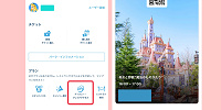 DPA取得画面| キャステル | CASTEL ディズニー情報