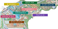 ディズニーシーのエリア地図| キャステル | CASTEL ディズニー情報