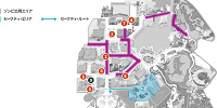 【⑨の位置】2025年ハロウィーン・ホラーナイトの更衣室| キャステル | CASTEL ディズニー情報