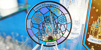 シンデレラ城ステンドグラスコースター| キャステル | CASTEL ディズニー情報