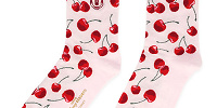 靴下(ミニーさくらんぼグッズ)| キャステル | CASTEL ディズニー情報