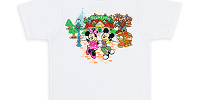 Ｔシャツ(ディズニーランド43周年グッズ)| キャステル | CASTEL ディズニー情報