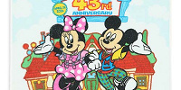 ウォッシュタオル(ディズニーランド43周年グッズ)| キャステル | CASTEL ディズニー情報
