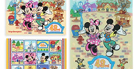 ポストカード＆クリアホルダー(ディズニーランド43周年グッズ)| キャステル | CASTEL ディズニー情報