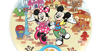 カンバッジ (ディズニーランド43周年グッズ)| キャステル | CASTEL ディズニー情報