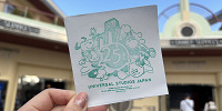 USJ開業25周年のスタンプ| キャステル | CASTEL ディズニー情報