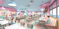 San-x Paradise Cafe & Diner| キャステル | CASTEL ディズニー情報